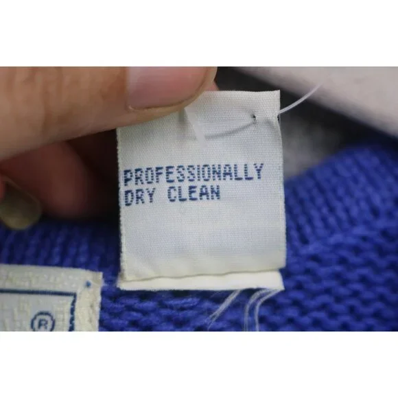 Belle Pointe Vtg. Hand Woven Embroidered Sweater Vest-NWT-Size XL-Golf